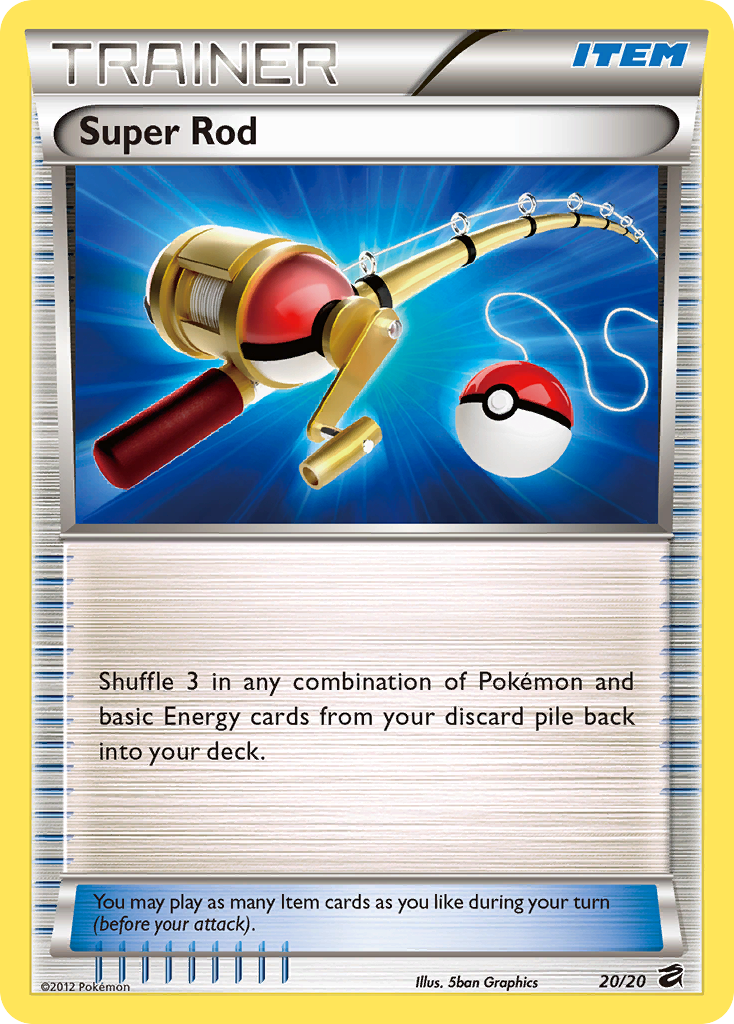 Dragon Vault Holo Super Rod #20